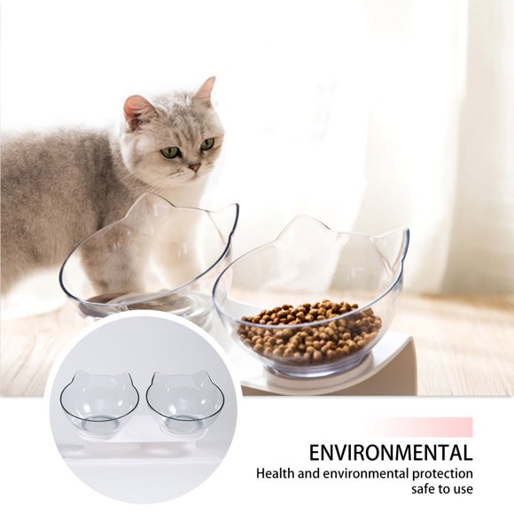 YSNOOWE 1Ud Comedero Plástico Para Mascotas Estable Con Antideslizante Y Fácil Limpieza