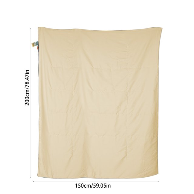 Machine Washable Quilt 79x59in Lightweight All Season Cooling Cover Air Conditioning Companion Yellow