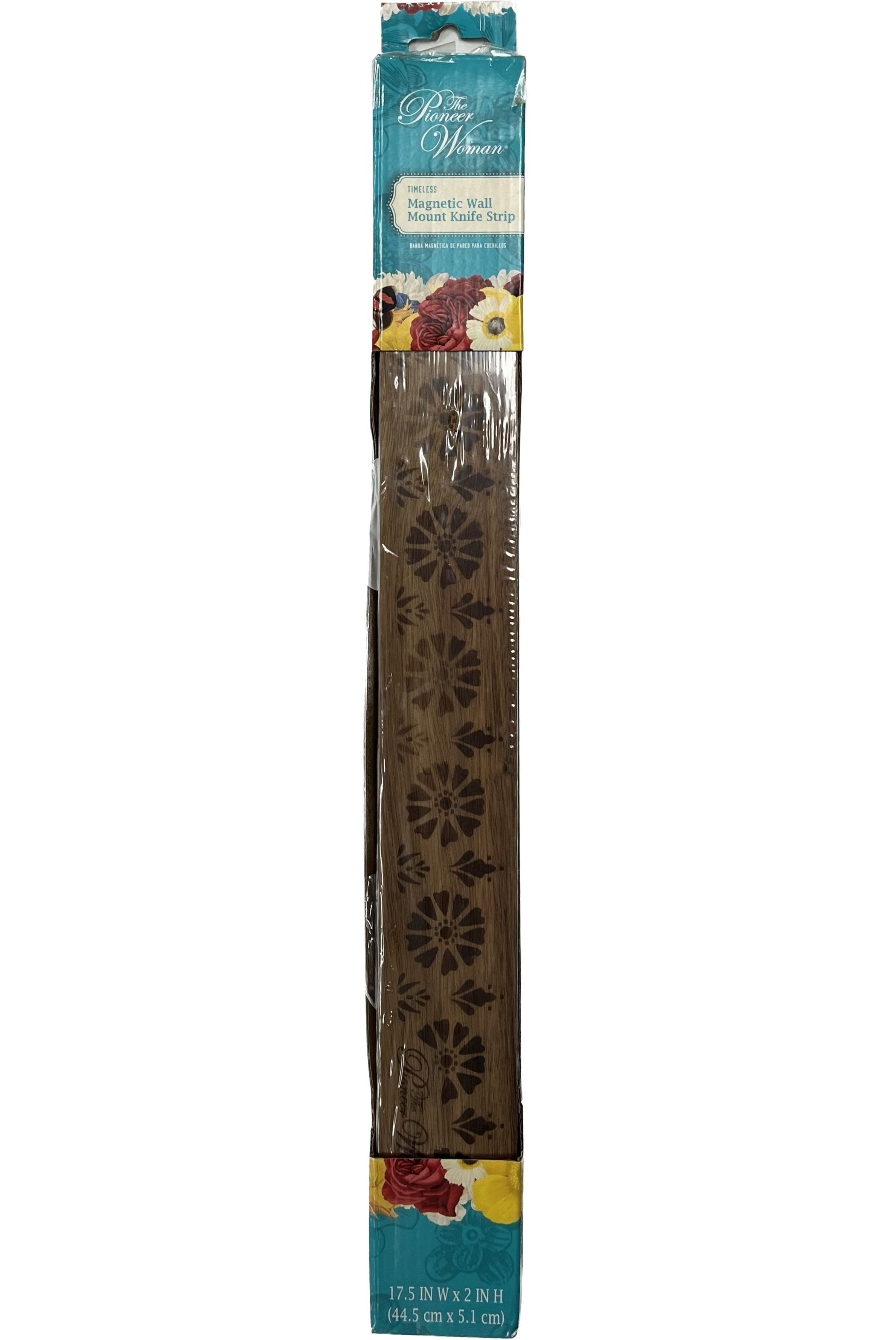 The Pioneer Woman Timeless Wooden Magnetic Wall Strip