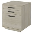 thumbnail image 5 of Loomis 3-drawer Home Office File Cabinet Whitewashed Grey, 5 of 12