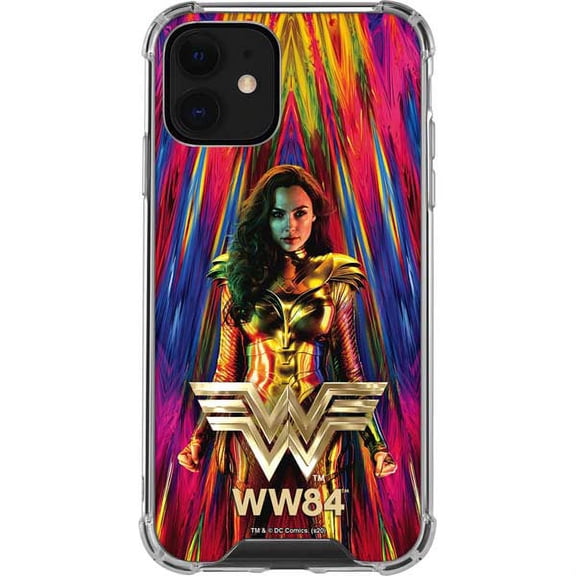 Skinit DC Comics Wonder Woman Color Blast iPhone 12 Clear Case