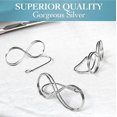 thumbnail image 5 of Table Number Holder Party Photo Card Display Stand Wedding Seat Label Seat Card Holder 12 Pieces Reserved Logo Number, 5 of 5