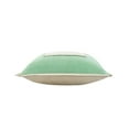 thumbnail image 5 of Ox Bay Stella 20" x 20" Green/Cream Bordered Cotton Adult Decorative Throw Pillow, 5 of 9