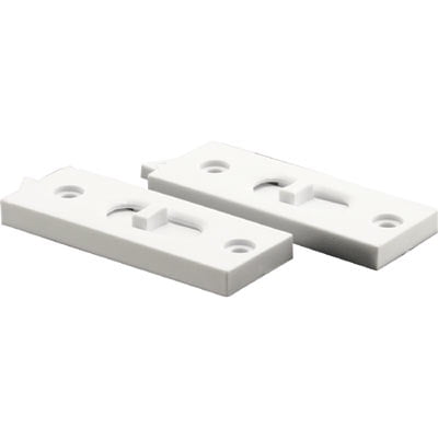 CRL F2627 White Tilt Window Latch with 2-1/8' Screw Holes