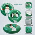 thumbnail image 4 of Heavy Type Winter Sleds With Rapid Inflation Pumps Portable Foldable Design For Snow Beach Grass Adventures, 4 of 14
