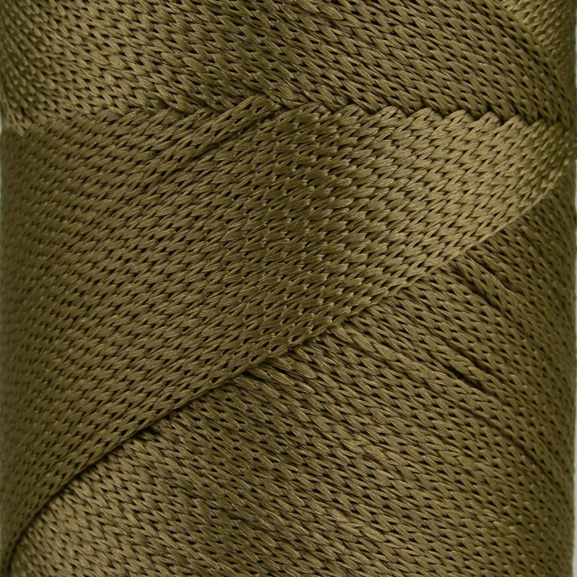 2 Skeins of Sensy Premium 2mm 251 Yards Polyester Rope 100% Polypropylene Cord Macrame Cord 2mm Crochet Bag Cord Macrame Rope Crochet Thread Gift for Knitter (Avocado)