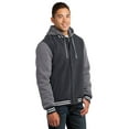 thumbnail image 4 of Sport-Tek Men's Insulated Letterman Jacket. JST82, 4 of 6