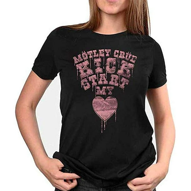 Global Merch Motley Crue Kickstart my Heart Junior Women's TShirt