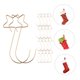 thumbnail image 4 of unbranded 100Ud Dorados Para Adornos Navideños De Acero Inoxidable Para Festiva, 4 of 8