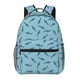 thumbnail image 1 of Easygdp Cute Shark Mochila Ergonómica Versátil para Laptop - Múltiples Bolsillos, Correas Ajustables, Unisex para Escuela, Viajes y Actividades al Aire Libre-One Size, 1 of 5