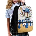 thumbnail image 3 of Yuyamidu Baseball Kids Backpacks for Boys Ice Cream School Backpack Polyester Schoolbags with Bottle Side Pockets, Students Supplies Teen Girls School Bookbag, 3 of 6