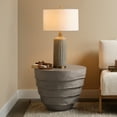 thumbnail image 2 of Jamie Young Co Concentric Fiberglass Side Table Cream, 2 of 4