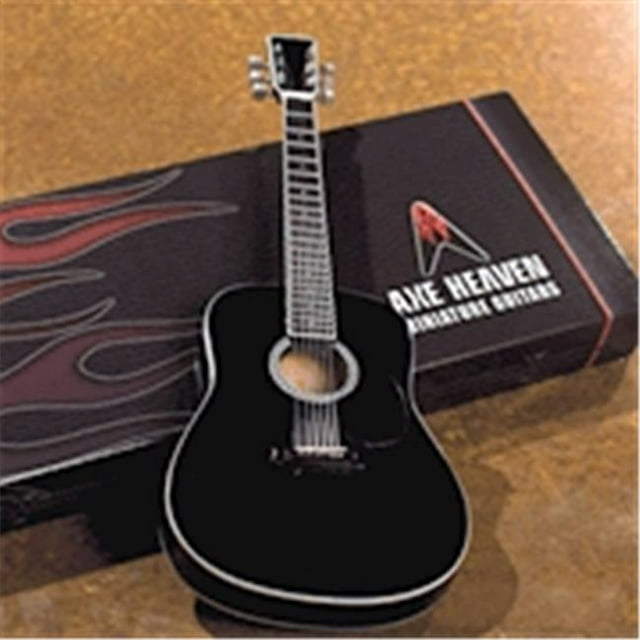 Axe Heaven AC-003 Acoustique Classique Noir Finition Réplique de Guitare Miniature