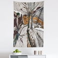 thumbnail image 1 of Watercolor Tapestry, Digital Drawing Winter Trees and Hills Modern Illustration, Fabric Wall Hanging Decor for Bedroom Living Room Dorm, 5 Sizes, Caramel Dark Mauve and Grey, by Ambesonne, 1 of 1
