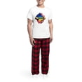thumbnail image 5 of CafePress - I Stand With Ukraine Support Ukraine Flag Pajamas - Men's Light Loose Fit Cotton Pajama Set, 5 of 7