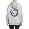 thumbnail image 4 of ALAZA Women's Hoodies Sweatshirt Dragon Long Sleeve Pullovers with Pockets XL, 4 of 8
