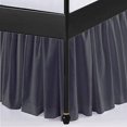 thumbnail image 3 of CHUANK Cottington Lane Ruffled Bed Skirt- Microfiber- White  Queen 16 Inch Drop Split Corner Bed Skirt With Platform, 3 of 5