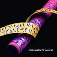 thumbnail image 3 of LJNYFDC Printed Grip Wrap Anti slip Sweat Absorbing Shock proof Elastic Multifunction Fishing Rod Badminton Racquet Paddle Overgrip Tennis Racket Grip 2M, 3 of 6