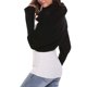 thumbnail image 2 of Bufanda Para Mujer, Chal, Moda De Invierno, Unisex, Cálido, Tejido De Ganchillo, Chal, Capa Con Mangas Eigraketly AP007274-02, 2 of 5