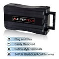 thumbnail image 3 of AlveyTech 24 Volt 10 Ah Rack Mount Battery Pack for Currie eZip and IZIP Electric Bikes - Replacement with Button-Style Terminals for Electric Power Currie eBike, Bike, Bicycle, 3 of 3