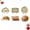 C-3Pcs, variant on Holiday Mini Hand Pie Molds Set (A-3Pcs) | Festive Baking Mold