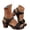 Black, variant on Women Sandals Retro Hollow Sandals Soft Sole Casual Shoes Lightweight Breathable Design For Daily Summer Casual Outfits ,Us Size:8.5