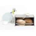 thumbnail image 5 of Brabantia Brilliant Steel Modern Large Capacity Bread Box, 5 of 8