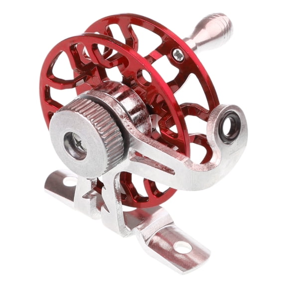 Sinyiin Fly Reel, 53mm/50g All Metal Fishing Reel with Upgraded Base, Lightweight Mini Fly Wheel Fishing Tackle For Trout Pike