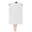 White-47.2" x 31.5" (Rectangular), variant on Shower Mat Non Slip: 47.2 X 31.5 Inch Extra Large Mats Foride With Drain Hole - Soft Pvc Loofah Anti Slip Stall Walk-in And Bathroom Quick Drying