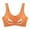 Orange, variant on TAGOLD Womens Plus Size Bra,Summer Casual Bras for Womens,Women Top Bra Wire Free Underwears Base Style Sports Lingerie