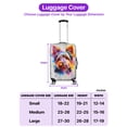 thumbnail image 5 of Watercolor Drip Yorkshire Terrier Pop Art Colorful Portrait Artwork Travel Luggage Cover Yorkie Dog Lover Gifts Suitcase Dust Protective Decor - 01009, 5 of 5