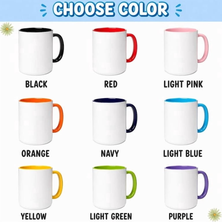 Digain Name Custom Name Mug With Gold Birth Flower Marble Design - Walmart.com