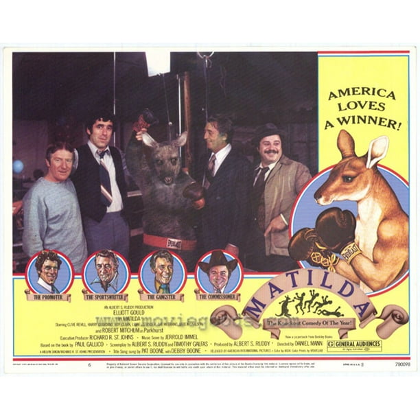 Matilda Movie Poster Style F 11 X 14 1978 Walmart Com Walmart Com