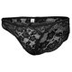 thumbnail image 5 of Calzoncillos básicos bordados de uso diario para mujer, pantalones cortos de cintura baja, bragas L, 5 of 8