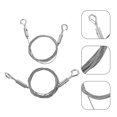 thumbnail image 4 of 2pcs Picture Hanging Wires Stainless Steel Wire Ropes Heavy Duty Ropes for Photo Frame Lamps Billboards, 4 of 6