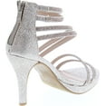 thumbnail image 5 of Top Moda Dressy/Formal Sandals High Heel Ankle Strap Open Toe Sandals, 5 of 7