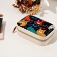 thumbnail image 7 of Cat Velvet Portable Earring Holder with Removable Compartment: Display Case, Jewelry Box, Decorative Box - Gift!, 7 of 7