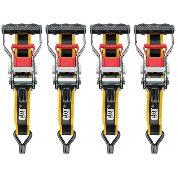 CAT Ratchet Straps (Pack of 4)