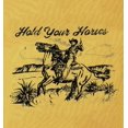 thumbnail image 5 of XCHQRTI Cowgirl Shirt Women Graphic Tees Hold Your Horse Short Sleeve Tee, 5 of 7