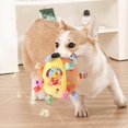 thumbnail image 3 of Pelota de juguete para cachorros, pelota de peluche para perros, pelota interactiva con sonido divertido, 3 of 4