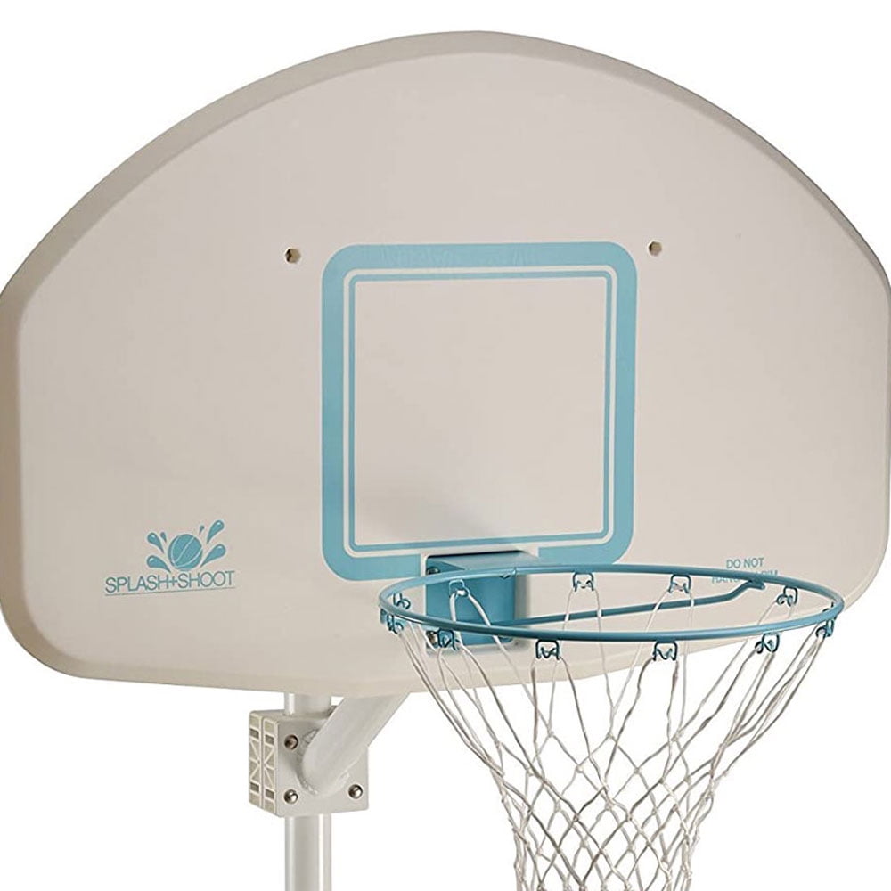 Dunn-Rite Products DNPB600 Splash & Shoot Adjustable Height Swimming Pool Basketball Hoop, White Dunn-Rite Products DNPB600 Splash & Shoot Adjustable Height Swimming Pool Basketball Hoop, White - 1