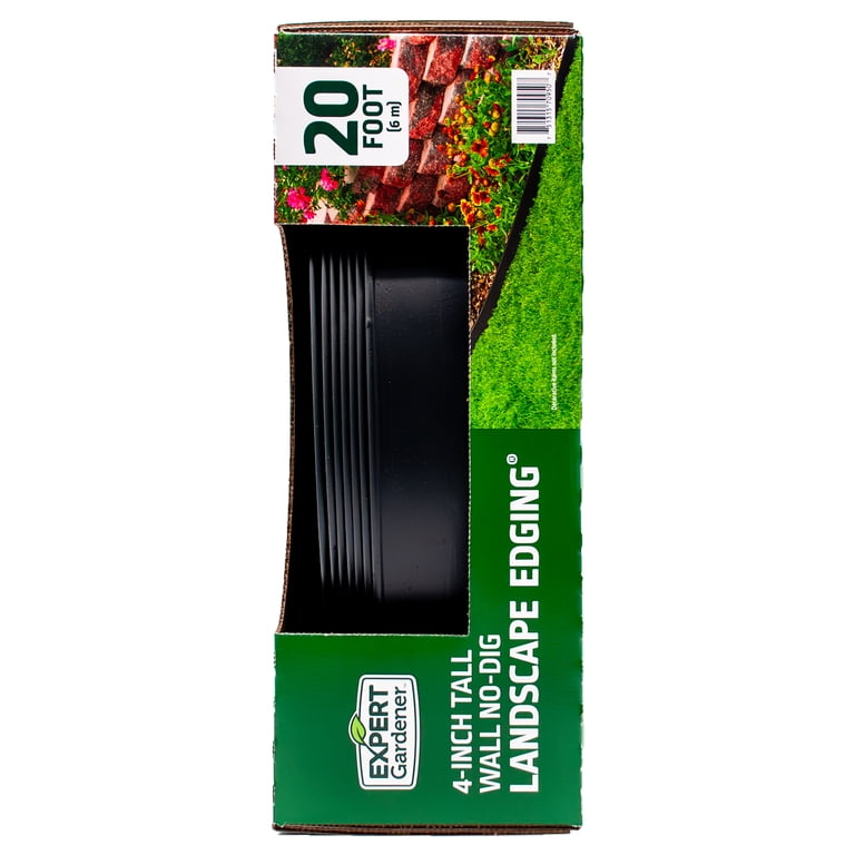 Free Shipping! Expert Gardener 4-inch Tall Landscape Edging Kit