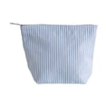 thumbnail image 2 of Hometravel Travel Makeup Bag, Portable Toiletry Organizer Pouch with Zipper, Lightweight Striped Cosmetic Storage Bag for Vacation, Gym, Overnight Trip, Airplane, 2 of 6