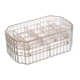 thumbnail image 5 of Caja de almacenamiento de joyas, bandeja para pendientes, organizador de joyas de 3 capas con múltiples rejillas, multifuncional, gran capacidad para Claro Dorado Yinane Bandeja de almacenamiento de joyas, 5 of 8