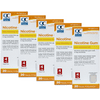 Quality Choice Nicotine Gum Stop Smoking Aid Fruit Flavor 20 Pieces 4mg Each Pack of 5