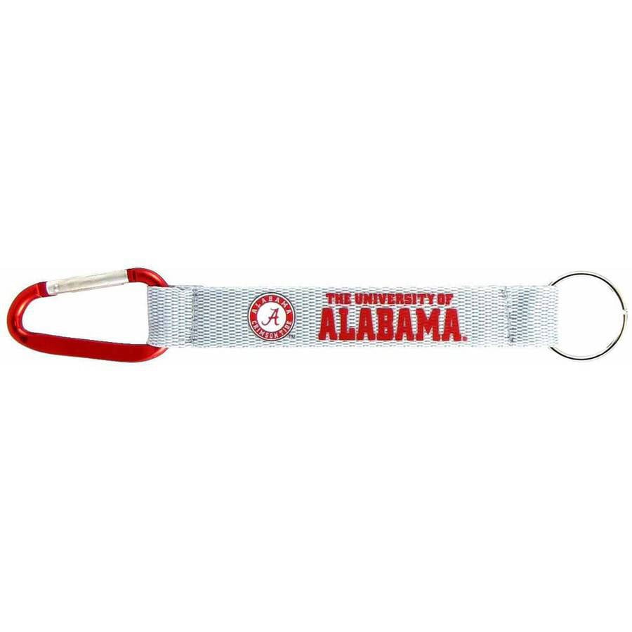 NCAA Alabama Crimson Tide Carabiner Lanyard Keychain