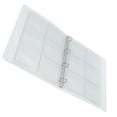 thumbnail image 3 of Liant Transparent, Livre de Rangement de Badges Tri de Pièces 6 Pages Livre de Collection Transparent pour Badges pour les Photos Shell + 6 Trou Page Intérieure, Shell + 9 Trou Intérieur, 3 of 8