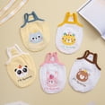 thumbnail image 3 of Delicate Edge Dog Vest - Soft Breathable Cotton - Sleeveless Cartoon Bear Pattern - Daily Wear, 3 of 8