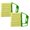 Green, variant on 1 Pc Window Blind Cleaner Duster Tool 7 Finger Venetian Scrub Brush with Washable Microfiber Sleeves Washable Microfiber Dusters for Mini Vertical Blinds Air Conditioner Vents and Fans, Orange