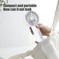 thumbnail image 5 of Specollect Clearance 4Pcs Portable Small Handheld Misting Fan, Mister With Water Tank Rechargeable USB Battery Operated Spray Water Personal Cooling Device Strong Wind for Camping, Travel, Outdoors, 5 of 5